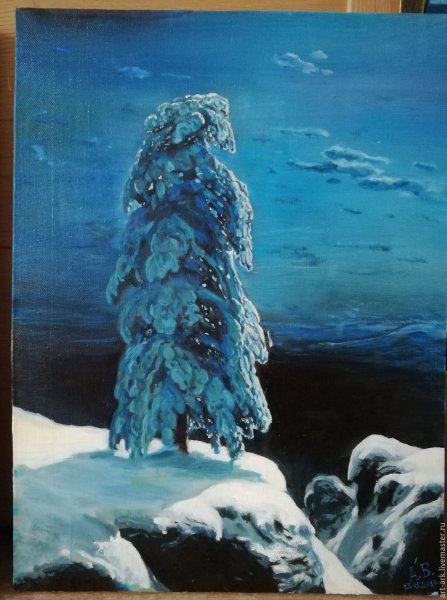 Шишкин Иван«на севере диком...»,1891