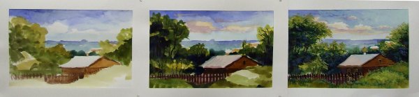 Свето-воздушная перспектива пейзаж