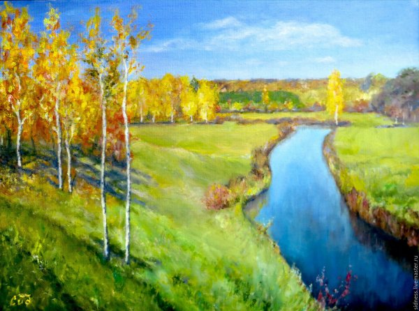 Левитан Золотая осень