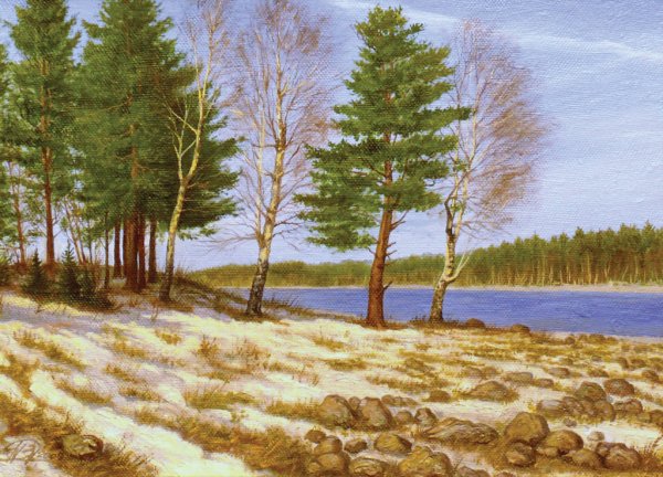 Репродукции пейзажей для дошкольников