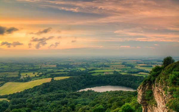 Вид с высоты природа