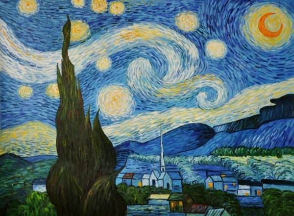 Картина Ван Гога море