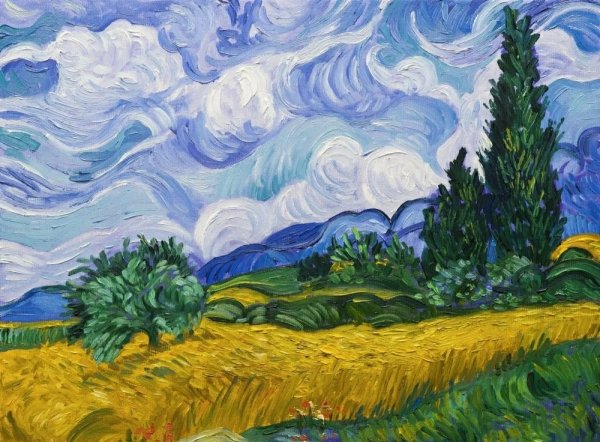 Кацусика Хокусай "большая волна в Канагаве", (1823—1831)