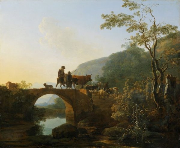 Джон Констебл – «вид на собор Солсбери с Луга», 1831