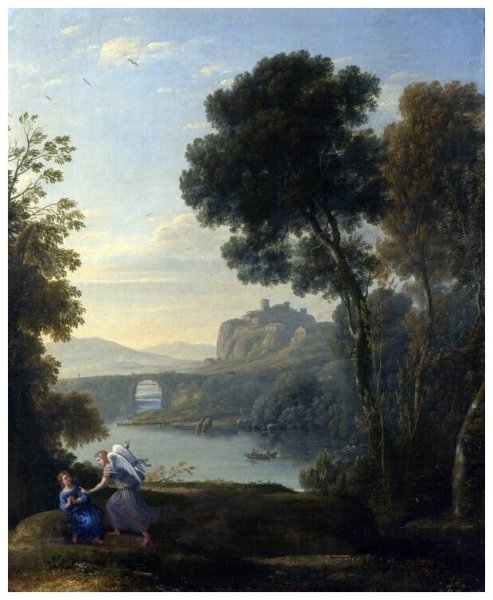 Клод Лоррен пейзаж