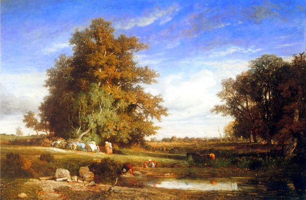 Клод Лоррен (Клод желле) пейзаж.1980.