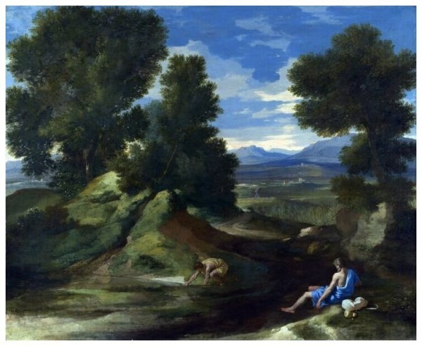 Никола Пуссен пейзаж
