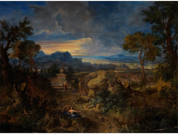 Никола Пуссен пейзаж