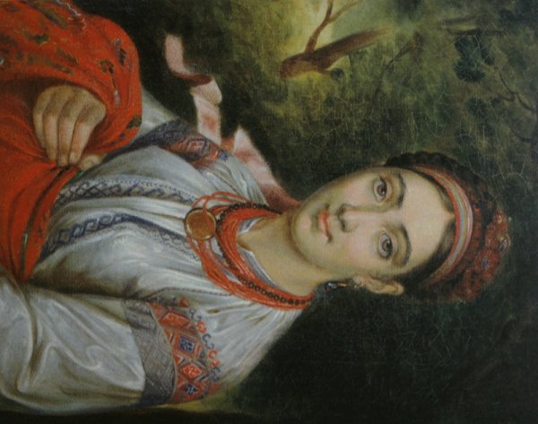 Василий Тропинин девушка с Подолья