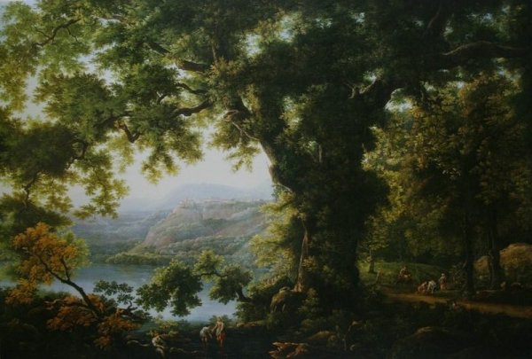 Водопад Иматра в Финляндии. 1819