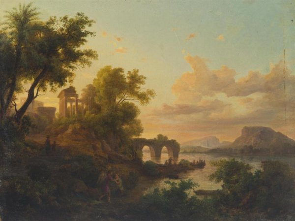 Матвеев Федор Михайлович итальянский пейзаж