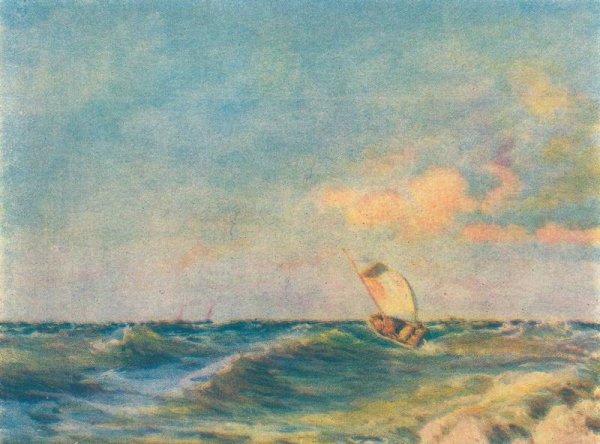 Море Дубовский картина сочинение