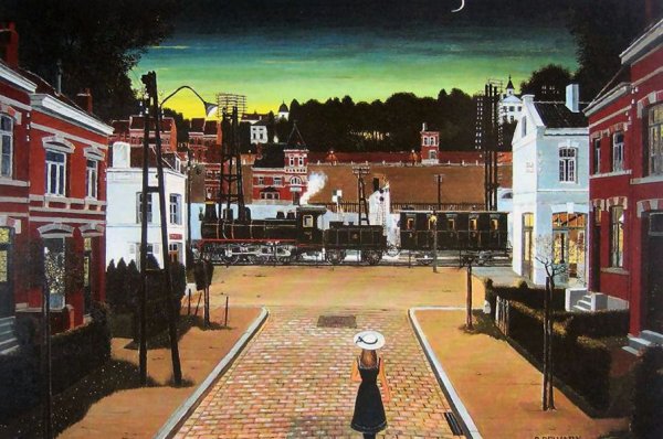 Поль Дельво (фр. Paul Delvaux)картины