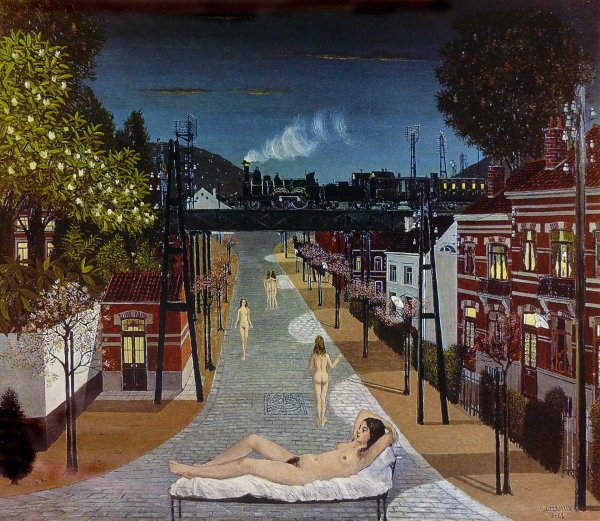 Поль Дельво художник