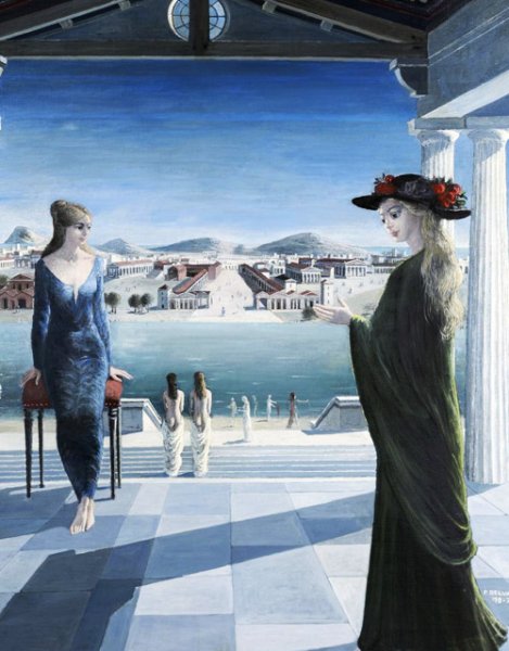 Поль Дельво деревня русалок