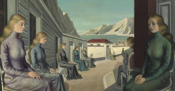 Христос художника Дельво