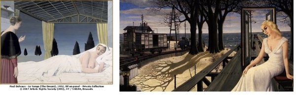 Поль Дельво спящая Венера