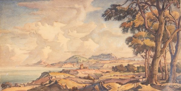 Константин Фёдорович Богаевский Крымский пейзаж