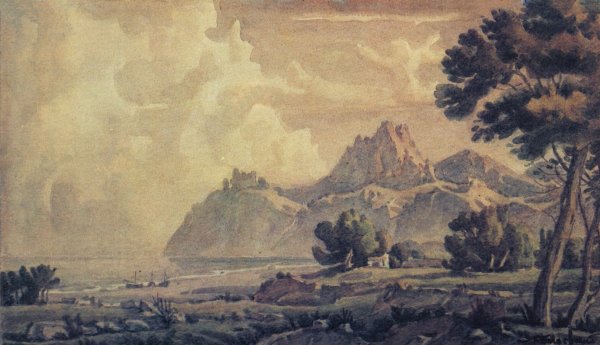 Богаевский Константин Федорович воспоминание о Мантенье 1942