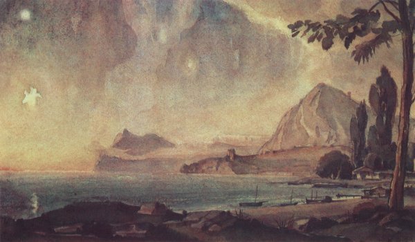 Константин Фёдорович Богаевский ночь