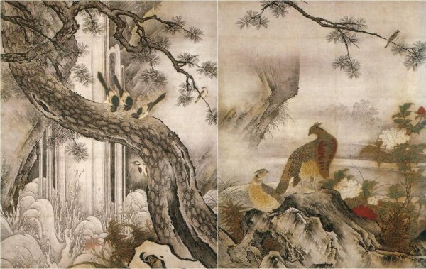 Кано Мотонобу водопад