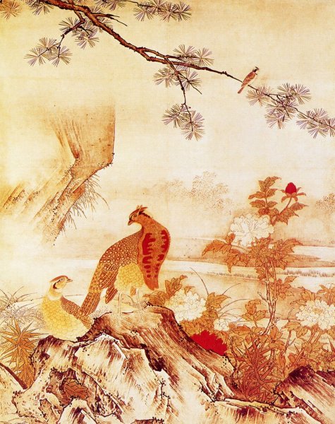 Кано Мотонобу японская живопись