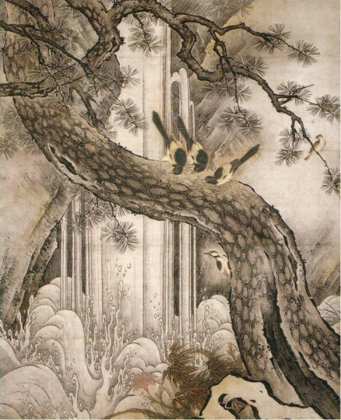 Кано Мотонобу водопад