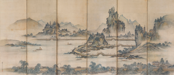 Кано Мотонобу пейзаж