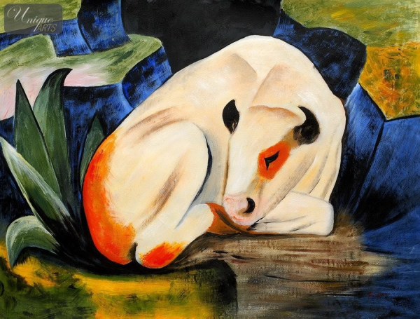 Франц Марк желтая корова