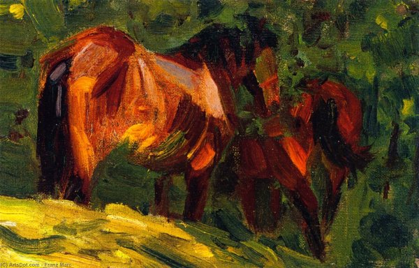 Франц Марк экспрессионист