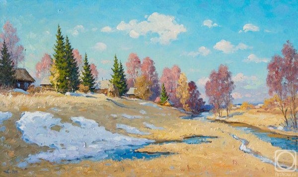 Александр Александрович Александровский весенние пейзажи живопись