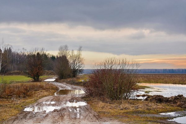 Ранняя Весна в деревне