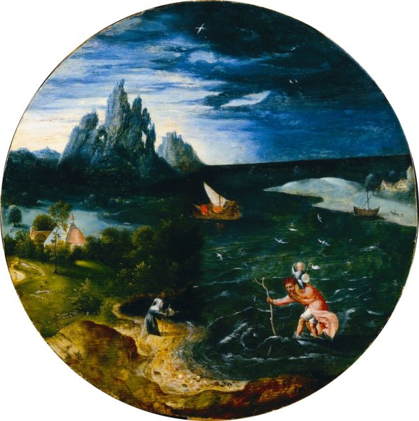 Святой Христофор патинир