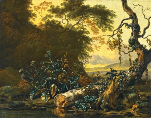 Якоб Ван Рейсдаль гравюра