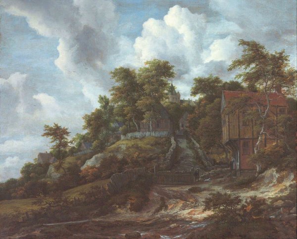 Голландский осенний пейзаж в живописи старых Мастеров