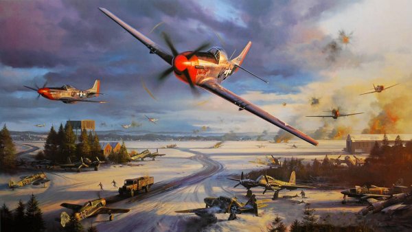 Красивые военные пейзажи