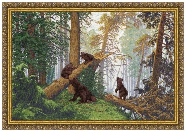 Утро в Сосновом Бору Савицкий