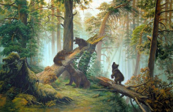 Утро в Сосновом Бору Шишкин