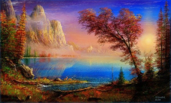 Афремов Леонид художник море