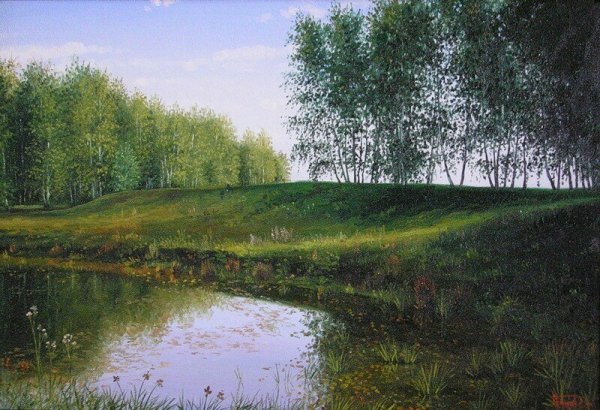 Илья Ефимович Репин Абрамцево