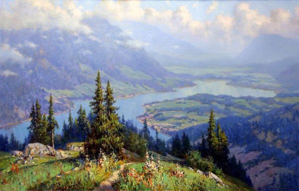 Картира Альберта Бирштадта река