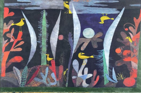 Пауль клее картины пейзаж с желтым