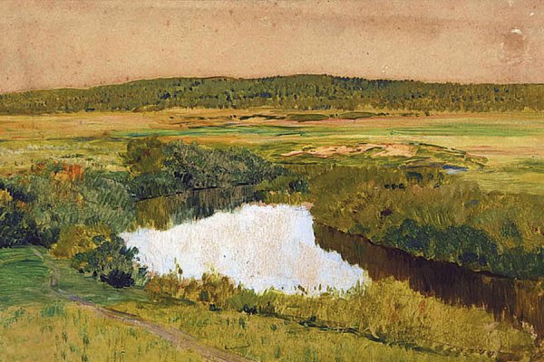 «У омута». Исаак Левитан, 1892 год