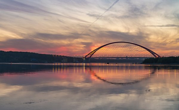 Бугринский мост Новосибирск