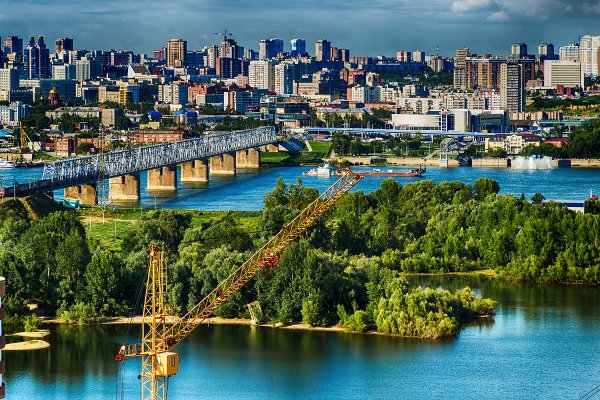 Новосибирский река Обь