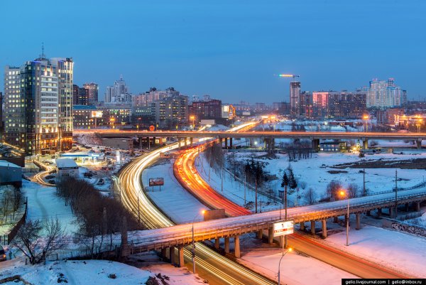 Новосибирск Обь мост