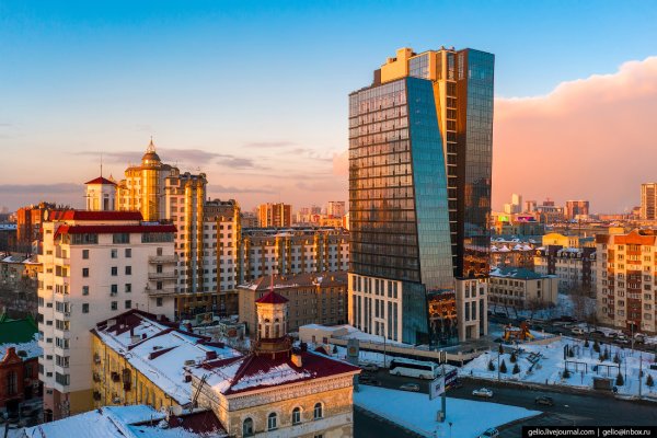 Михайловская набережная Новосибирск зимой