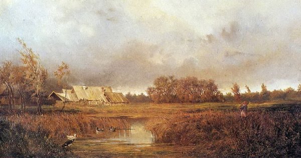 Федор Васильев «деревня» 1869