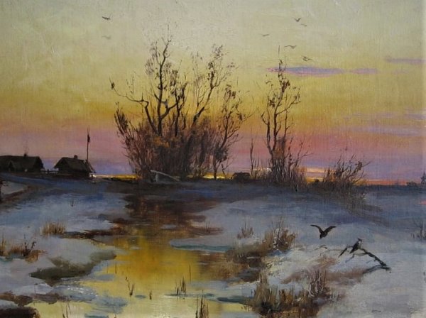 Прянишников Илларион Михайлович порожняки, 1872, Третьяковская галерея