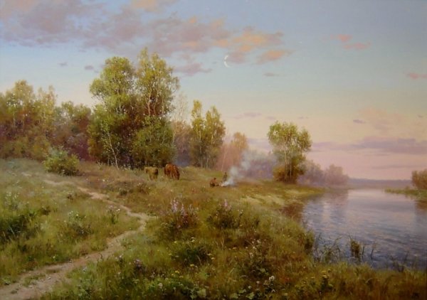 Алексей Кондратьевич Саврасов пейзаж